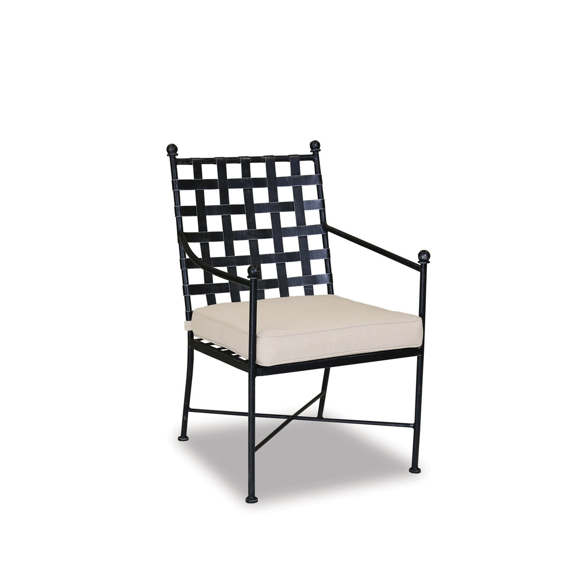 椅子 プロヴァンス Provence Outdoor Dining Chair Wrought Iron – Sunset West USA